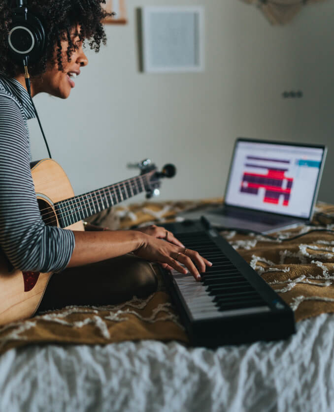 Online music lessons customized for your goals